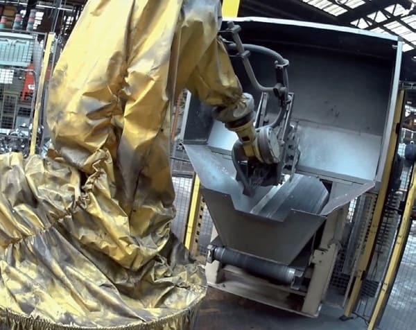 Cast parts mechanical surfacing